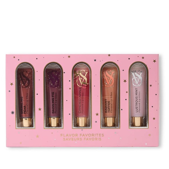 NWT Victoria’s Secret Flavor Favorites Lip Gloss Set.  5 piece. - Picture 2 of 6